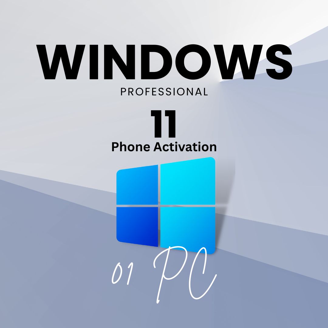 Windows 10 / 11 Pro 1PC [Activate by Phone]